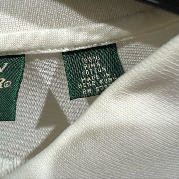 Vintage Amen Corner Masters Tournament Golf White Men's Polo Shirt Size XXL - Picture 5 of 5